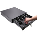 Metal POS Cash Drawer, 5 Bills 5 Coins Cash Register Lock Box with Rj11 Cash Drawer/